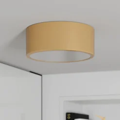 TEMAR LIGHTING Loftlamper|Loftlamper > Cleo loftlampe, Ø 20 cm, IP20, guldfarvet, metal, E27
