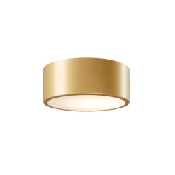 TEMAR LIGHTING Loftlamper|Loftlamper > Cleo loftlampe, Ø 20 cm, IP20, guldfarvet, metal, E27