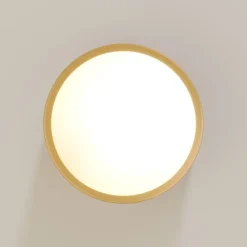 TEMAR LIGHTING Loftlamper|Loftlamper > Cleo loftlampe, Ø 20 cm, IP20, guldfarvet, metal, E27