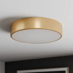 TEMAR LIGHTING Gang|Loftlamper > Cleo loftlampe, Ø 40 cm, IP20, guldfarvet, metal, E27