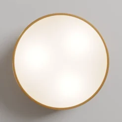 TEMAR LIGHTING Gang|Loftlamper > Cleo loftlampe, Ø 40 cm, IP20, guldfarvet, metal, E27