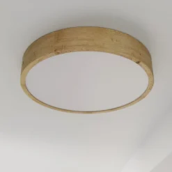 TEMAR LIGHTING Loftlamper|Loftlamper > Cleo loftlampe, Ø 48 cm, 4 lyskilder, egetræ, E27