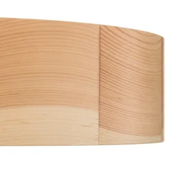 Loftlamper ^ TEMAR LIGHTING Cleo loftlampe, Ø 37,5 cm, 3 lyskilder, fyrretræ, E27