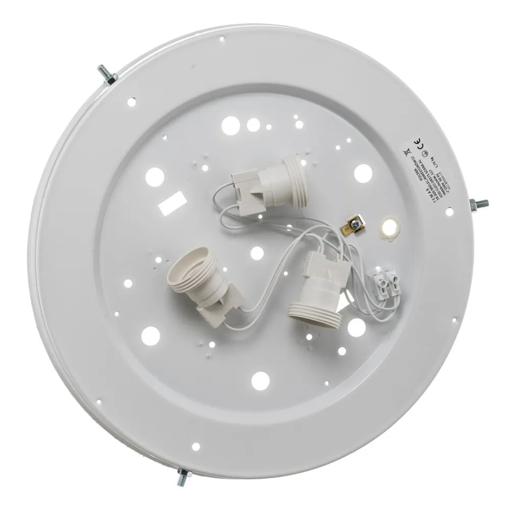 Loftlamper ^ TEMAR LIGHTING Cleo loftlampe, Ø 37,5 cm, 3 lyskilder, fyrretræ, E27