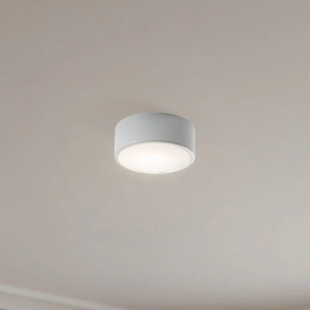 TEMAR LIGHTING Loftlamper > Cleo 200 loftlampe, grå, sensor, IP20, Ø 20 cm, E27