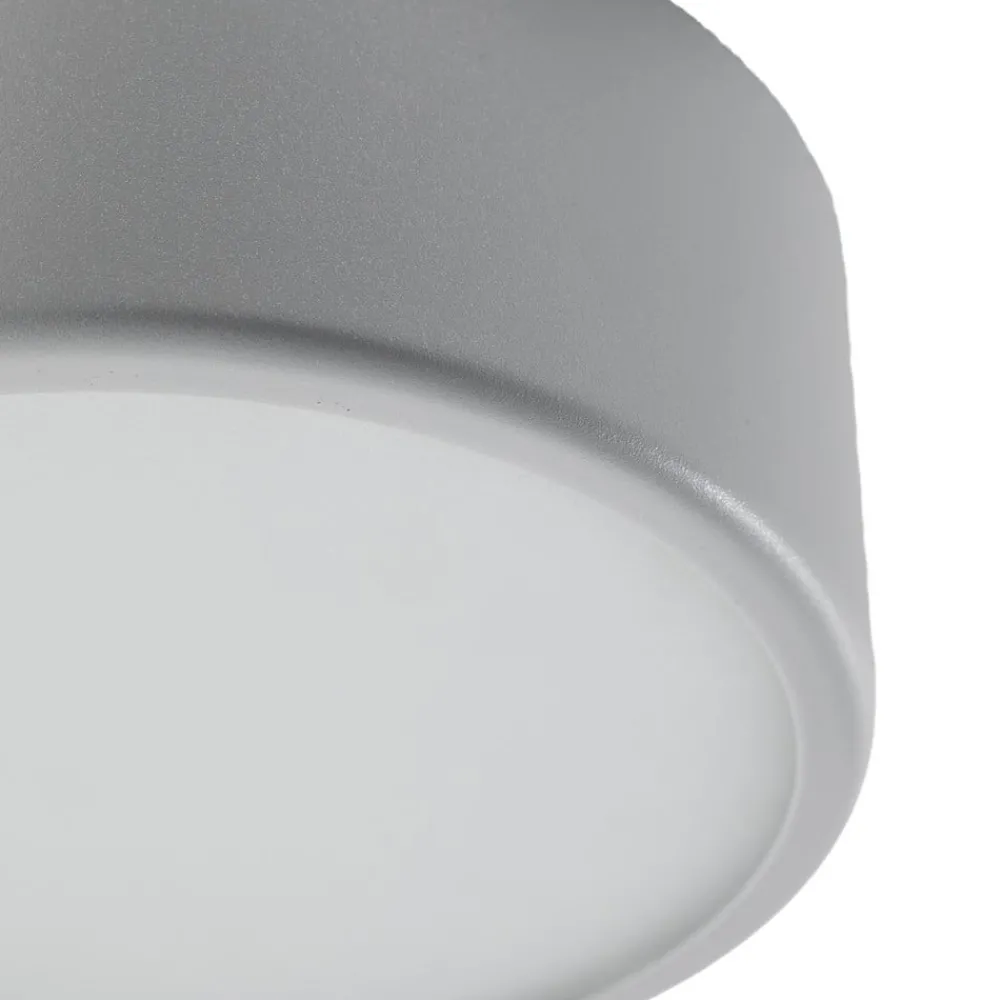 TEMAR LIGHTING Loftlamper > Cleo 200 loftlampe, grå, sensor, IP20, Ø 20 cm, E27