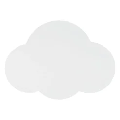 Gang|Pendellamper ^ TK Lighting Cloud væglampe, hvid, stål, indirekte lys, 38 x 27 cm