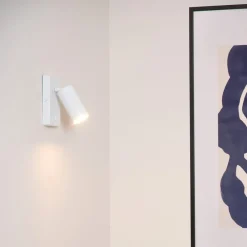 Lucide Væglamper|Spotlights > Clubs vægspot, 1 lyskilde, hvidt