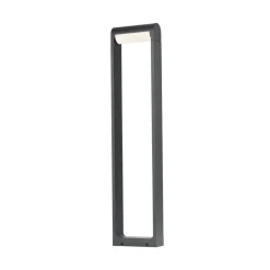 CMD Gadebelysning > 9051 LED-vejlampe, højde 80 cm, antracit, IP65, metal
