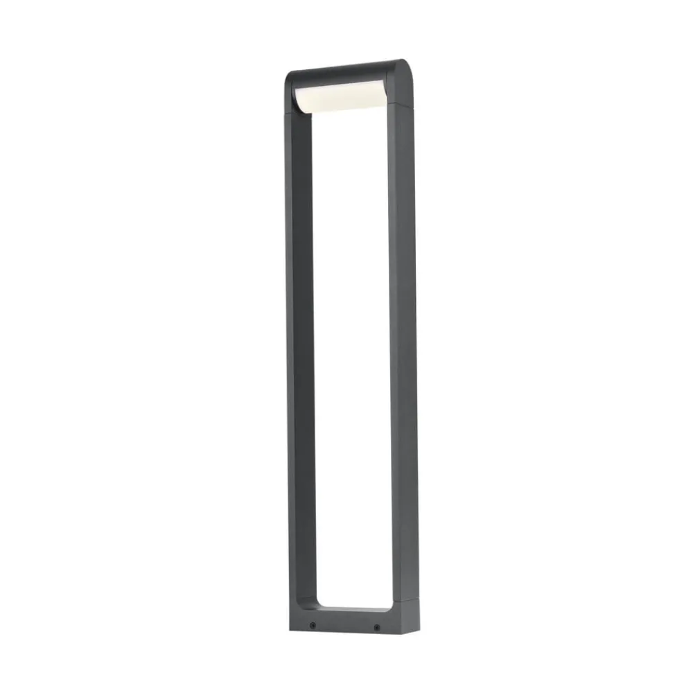 CMD Gadebelysning > 9051 LED-vejlampe, højde 80 cm, antracit, IP65, metal
