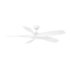 Loftventilatorer ^ FARO BARCELONA Cocos L loftventilator med LED-lampe, DC, hvid