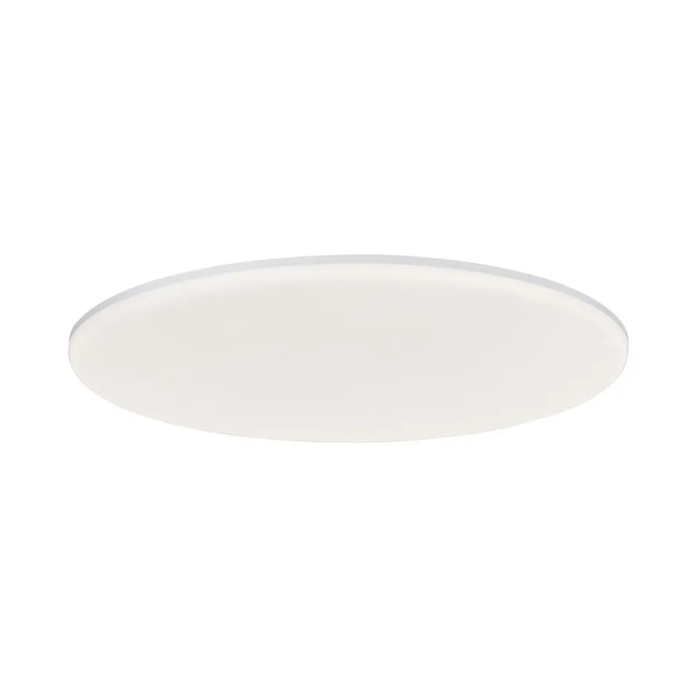 Loftlamper ^ Brilliant Colden LED-badeværelsesloftlampe, hvid, tænd/sluk, Ø 45 cm