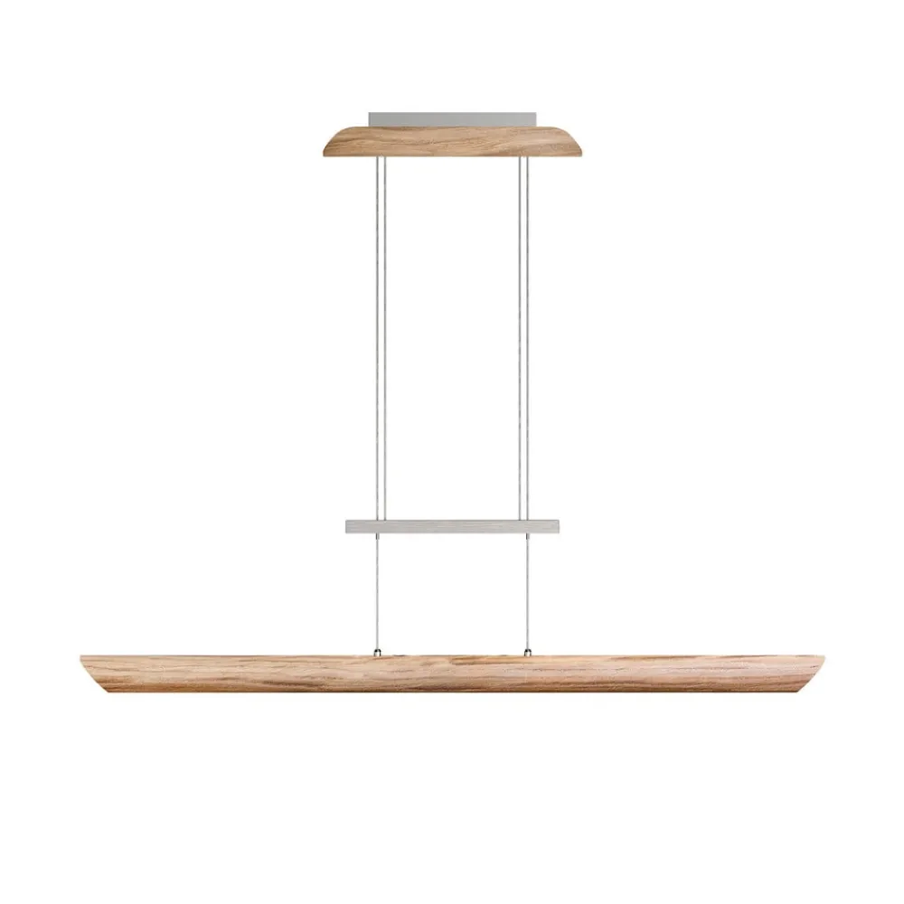 Pendellamper ^ Elobra Colombia S LED-pendellampe, eg natur