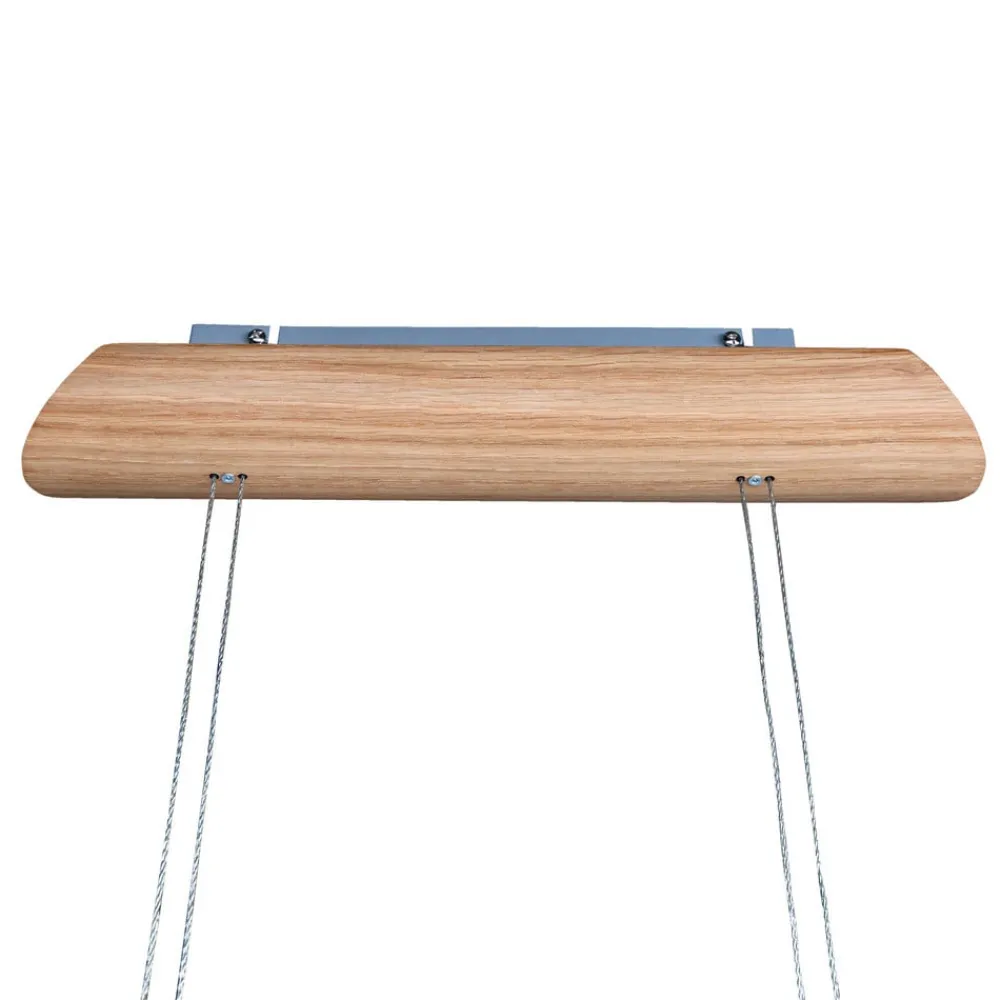 Pendellamper ^ Elobra Colombia S LED-pendellampe, eg natur