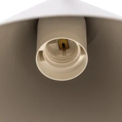 Pendellamper|Pendellamper ^ TK Lighting Cono pendel, enkeltlys, Ø 25 cm, beige