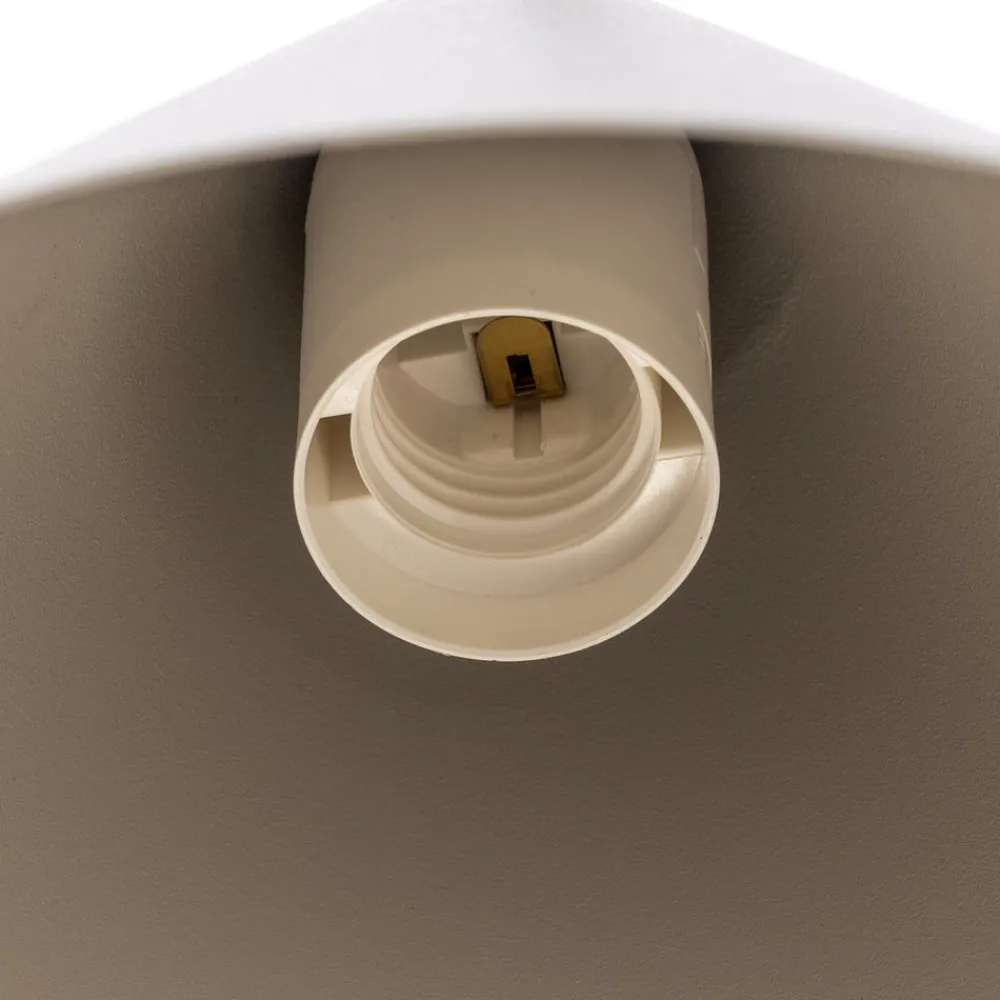 Pendellamper|Pendellamper ^ TK Lighting Cono pendel, enkeltlys, Ø 25 cm, beige