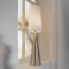 Markslöjd Bordlamper > Conus bordlampe med offwhite skærm, nikkel