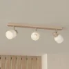 EGLO Loftlamper|Loftlamper > Corato loftspot, sand/nikkel/opal, 3 lyskilder.