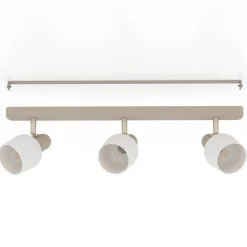 EGLO Loftlamper|Loftlamper > Corato loftspot, sand/nikkel/opal, 3 lyskilder.