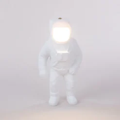 Dekorationsbelysning ^ SELETTI Cosmic-Flashing Starman LED-dekofigur med batteri