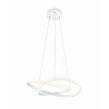Reality Leuchten Pendellamper > Course LED-pendel, mat hvid, 4.000 K, Ø 60 cm, metal