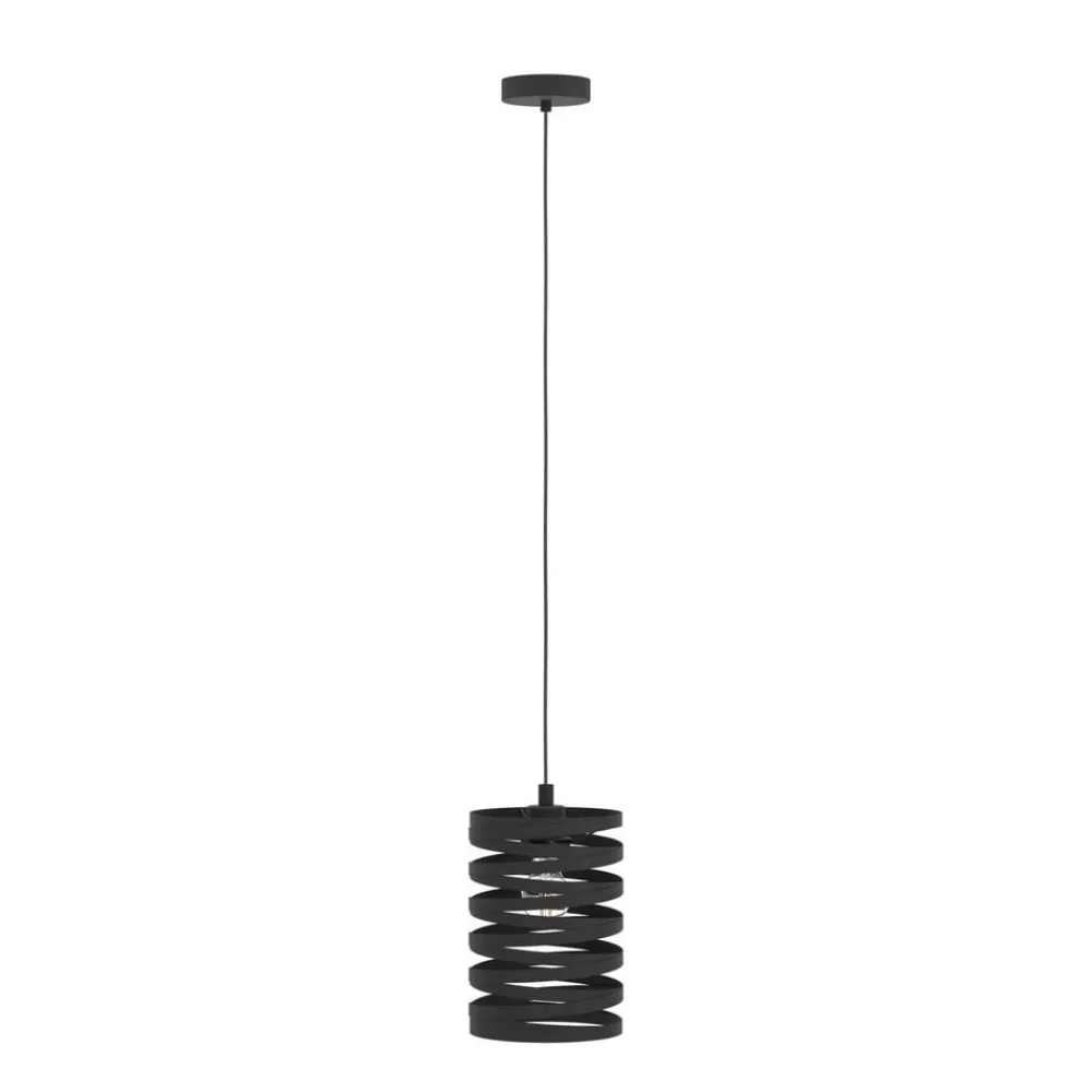 EGLO Pendellamper > Cremella hængelampe, Ø 18 cm, sort, stål