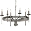 Elstead Lysekroner > Crown lysekrone, 6 lyskilder
