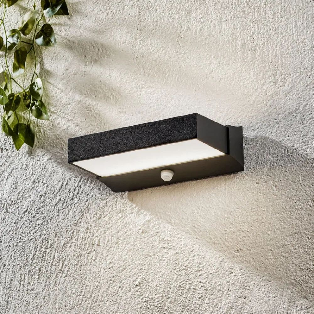 Væglampe Med Sensor ^ Trio Lighting Cuando udendørs LED-væglampe med bevægelsessensor