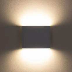 Näve Gang|Væglamper > Cube LED-væglampe, batteri, magnetisk, hvid