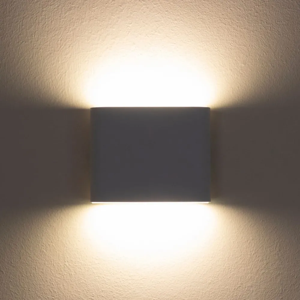 Näve Gang|Væglamper > Cube LED-væglampe, batteri, magnetisk, hvid