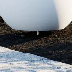 Nowodvorski Lighting Dekorationsbelysning|Terrassebelysning > Cumulus M terrasselampe, hvid, plast, Ø 45 cm, IP44