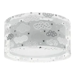 Loftlamper ^ Dalber Cloud Grey loftslampe, Ø 33 cm, grå
