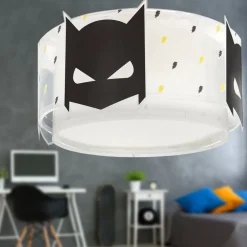 Dalber Loftlamper > loftlampe Dark Hero, hvid/sort, Ø 33 cm
