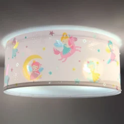 Loftlamper ^ Dalber loftlampe Fairy Dreams, flerfarvet, 2 lyskilder