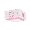 Loftlamper ^ Dalber Moonlight loftlampe børneværelse, 1 lk pink