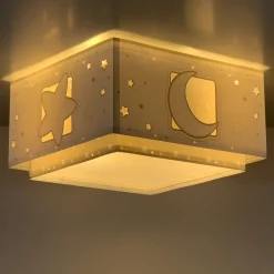 Dalber Loftlamper > Moonlight loftlampe t børneværelse 1 lk grå