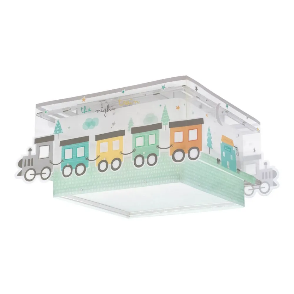 Loftlamper ^ Dalber Night Train loftslampe, lokomotivmotiv