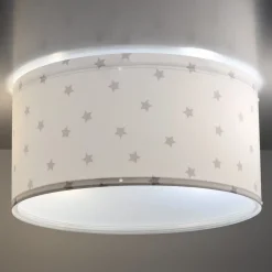 Dalber Loftlamper > Star Light loftslampe til børn, hvid