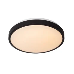 Lucide Loftlamper > Dasher LED loftlampe, sort, Ø 34,8 cm, 2700 K, IP44
