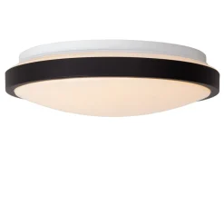 Lucide Loftlamper > Dasher LED loftlampe, sort, Ø 29,3 cm, 2700 K, IP44