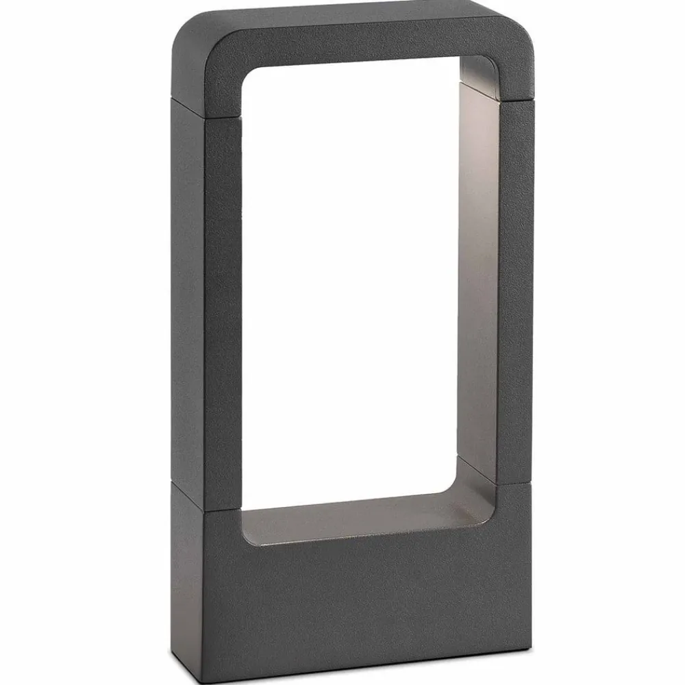 FARO BARCELONA Sokkellamper > Das - puristisk LED-sokkellampe af aluminium