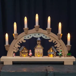 STAR TRADING Julepynt|Vinduesdekoration > Dassel LED-adventsstage