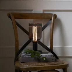 Filament Pære ^ STAR TRADING Decoled LED-pære E27 1 W 2.000 K røggrå