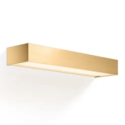 Decor Walther Væg- Og Spejllamper|Væglamper > Box LED-væglampe guld 2700 K 15 cm