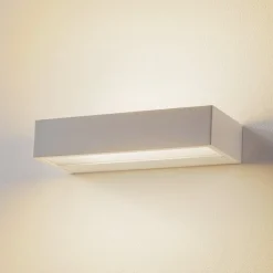 Decor Walther Væg- Og Spejllamper > Box LED-væglampe hvid 2700 K 25 cm