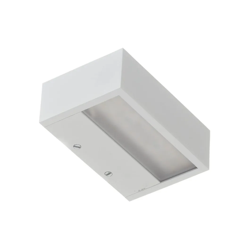 Decor Walther Væg- Og Spejllamper > Box LED-væglampe hvid 2700 K 15 cm