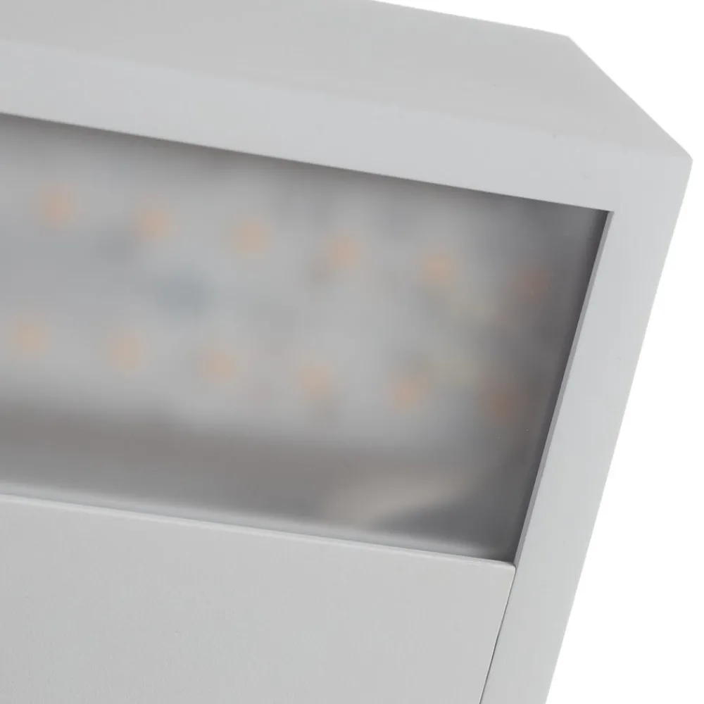 Decor Walther Væg- Og Spejllamper > Box LED-væglampe hvid 2700 K 15 cm