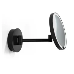 Decor Walther Møbel Og Interiør > Look Plus 7X LED-vægspejl, sort