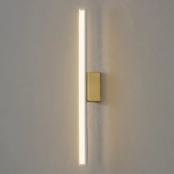 Væglamper ^ Decor Walther Omega 2 væglampe, mat guld