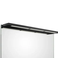 Væg- Og Spejllamper ^ Decor Walther Slim 1-80 N LED-spejlampe sort